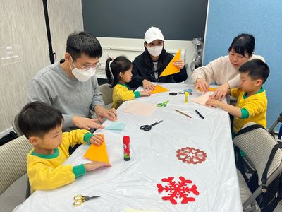 親子剪紙製作