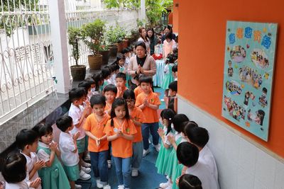 聖母月敬禮活動<br/>聖母像巡遊